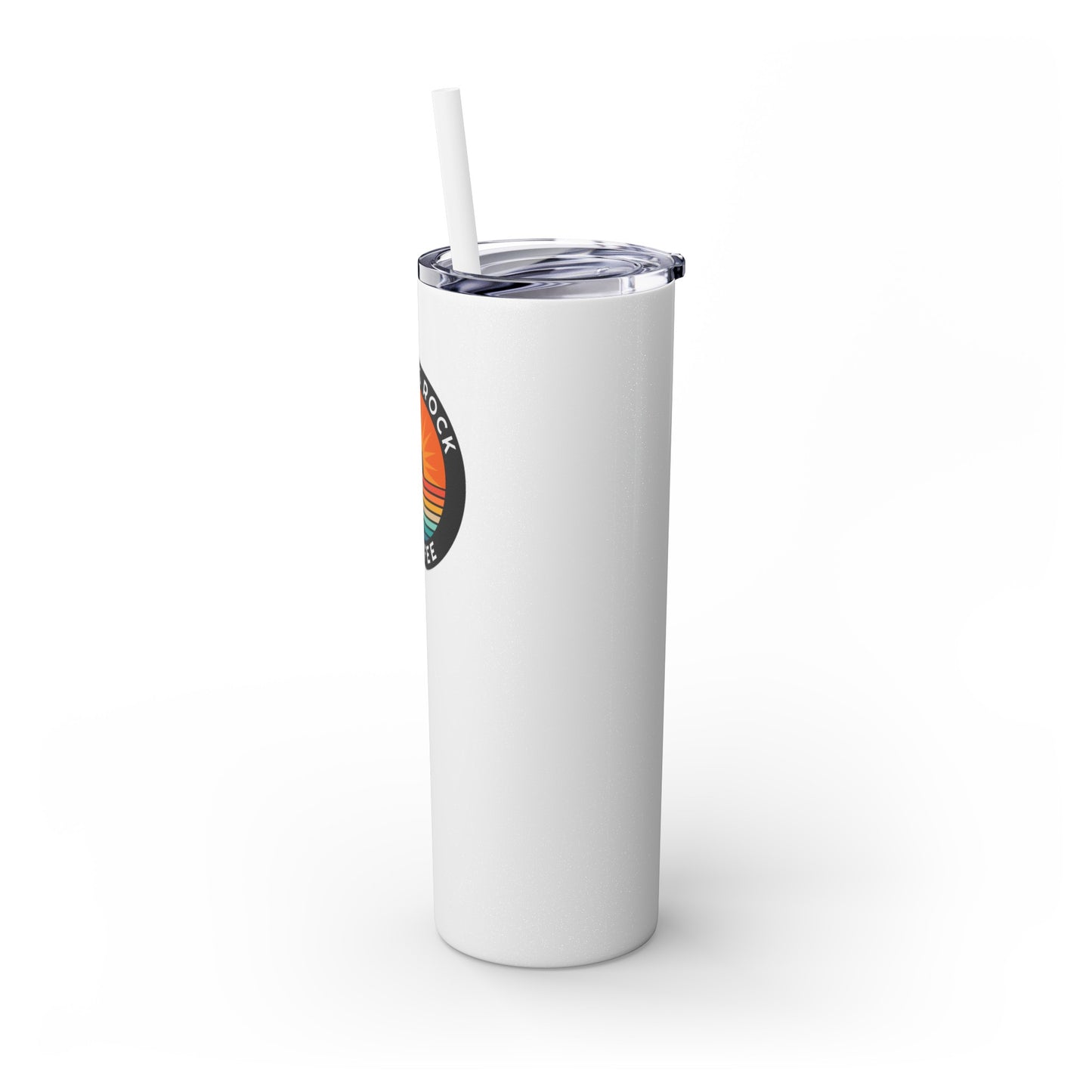 Skinny Tumbler with Straw, 20oz