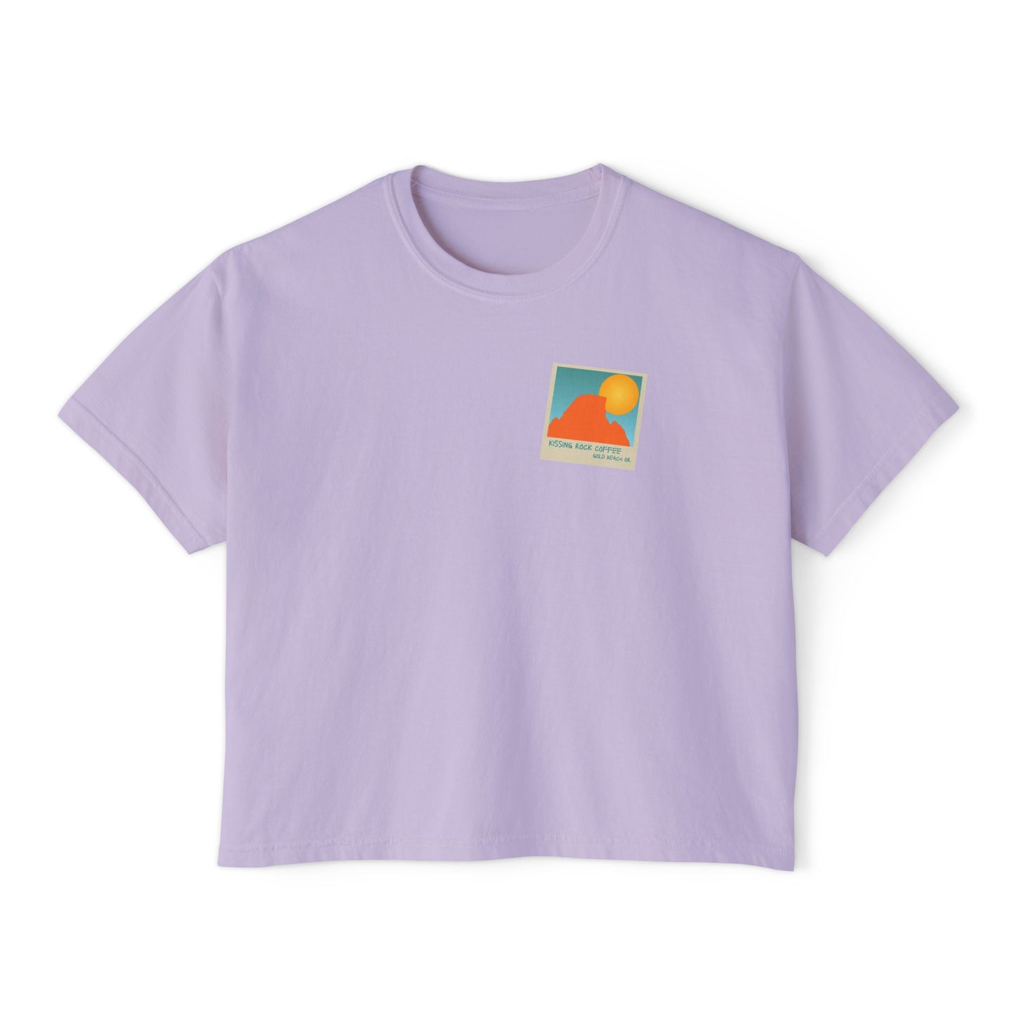 Kissing Rock Adventure - Boxy Tee by Comfort Colors