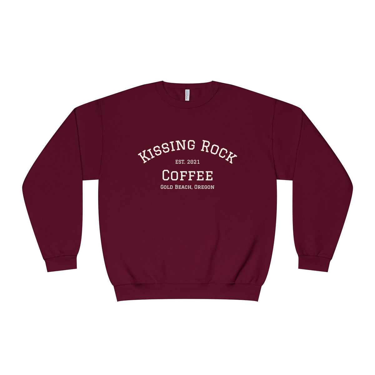 Kissing Rock Coffee EST 2021 Crewneck Sweatshirt