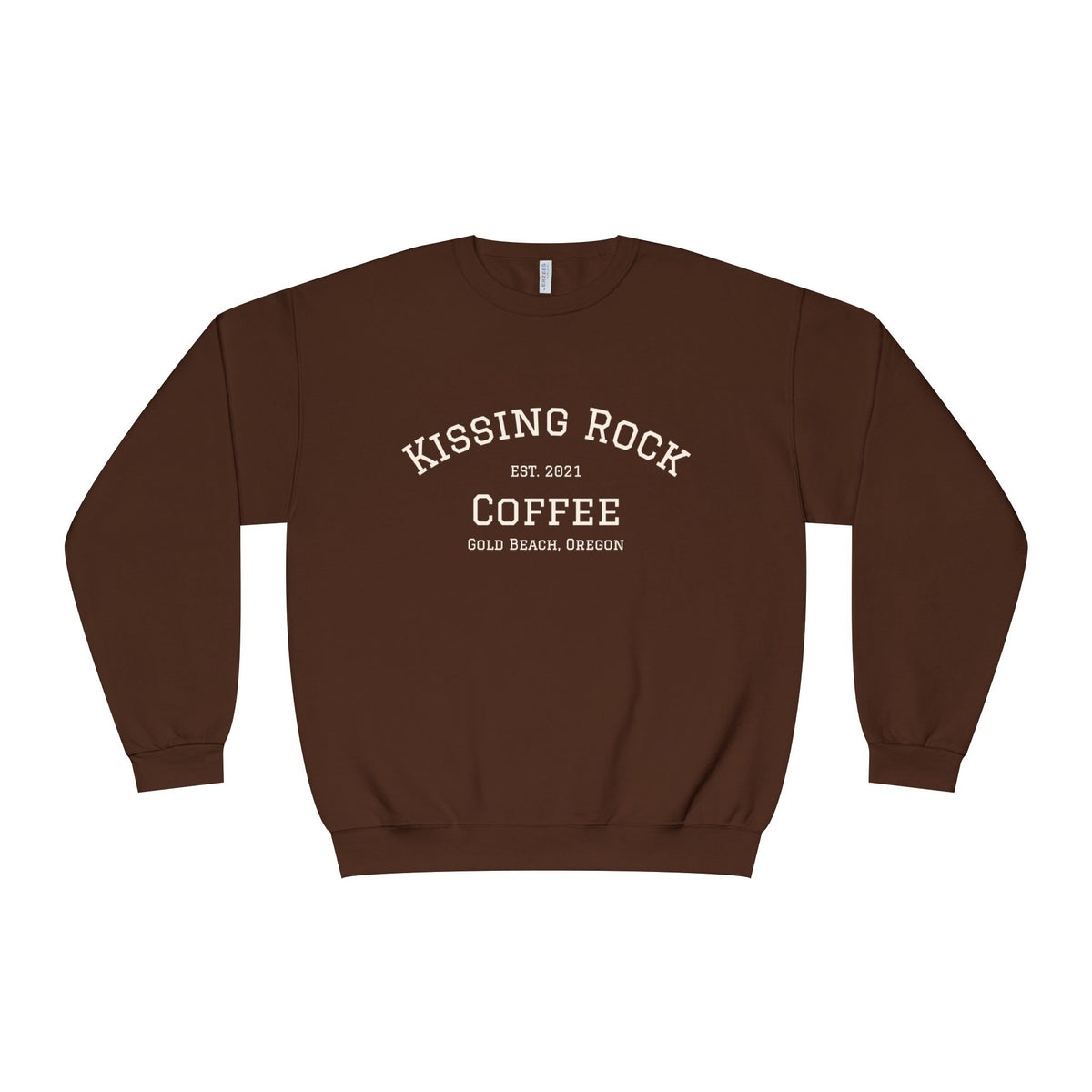 Kissing Rock Coffee EST 2021 Crewneck Sweatshirt