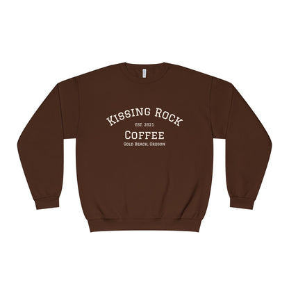 Kissing Rock Coffee EST 2021 Crewneck Sweatshirt