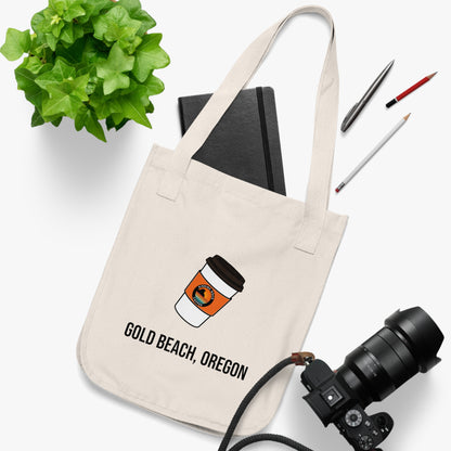 Tote Bag — Gold Beach, Oregon Coffee Cup Canvas Tote