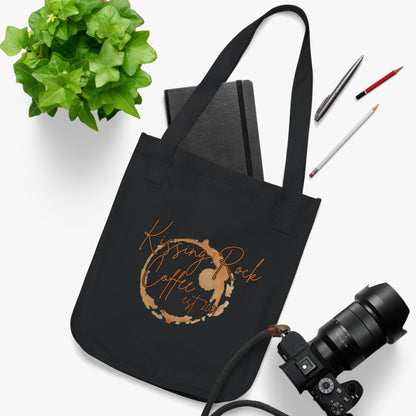 Coffee Stain Tote Bag — Gold Beach, Oregon Coffee Cup Canvas Tote
