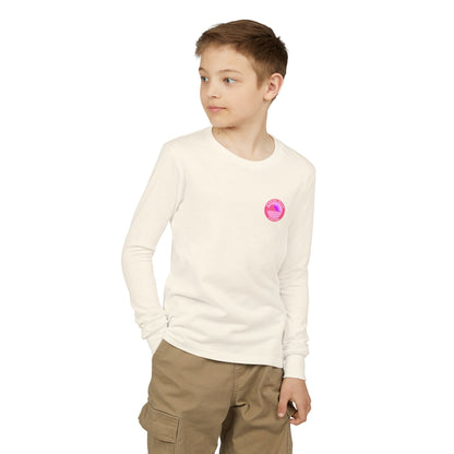 Youth Long Sleeve Tee — "Unicorn Dreams" Kids Graphic Shirt