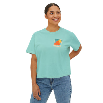 Kissing Rock Adventure - Boxy Tee by Comfort Colors