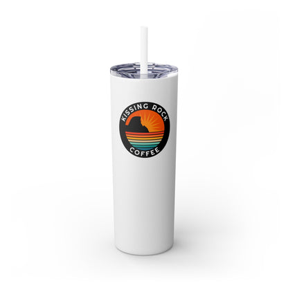 Skinny Tumbler with Straw, 20oz