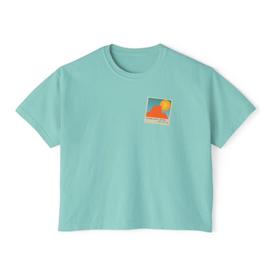 Kissing Rock Adventure - Boxy Tee by Comfort Colors