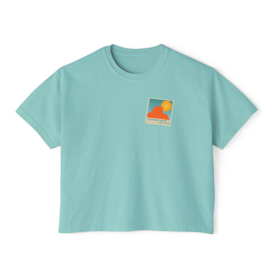 Kissing Rock Adventure - Boxy Tee by Comfort Colors