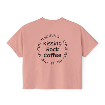 Kissing Rock Adventure - Boxy Tee by Comfort Colors