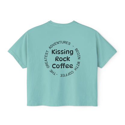 Kissing Rock Adventure - Boxy Tee by Comfort Colors