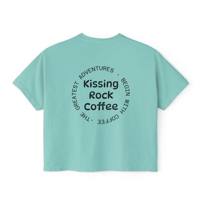Kissing Rock Adventure - Boxy Tee by Comfort Colors