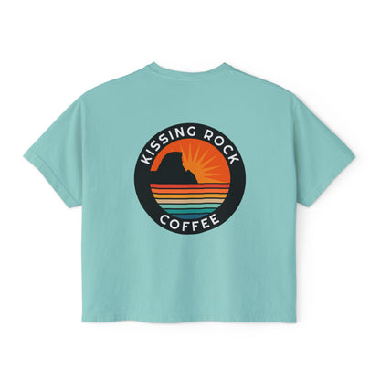 Women's Boxy Tee - Kissing Rock Coffee