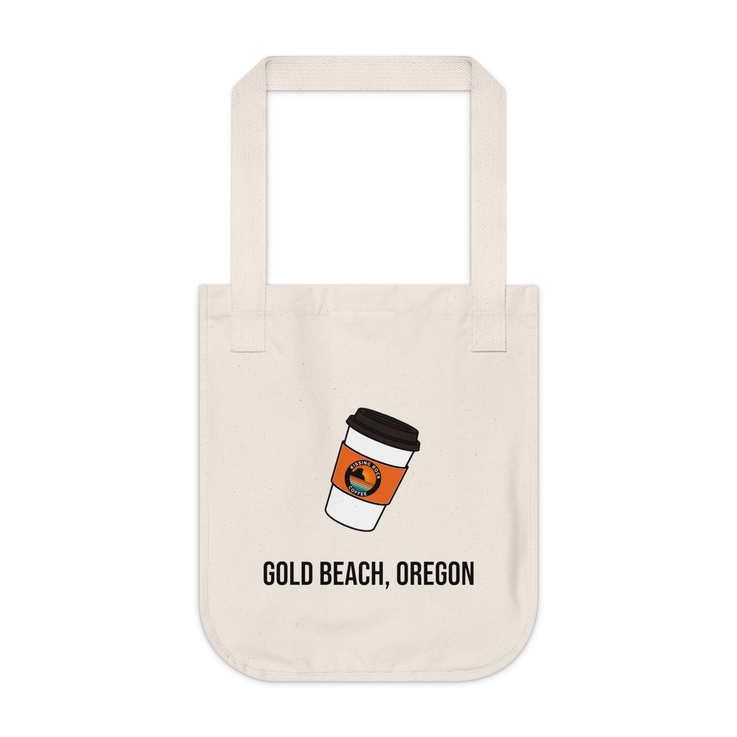 Tote Bag — Gold Beach, Oregon Coffee Cup Canvas Tote