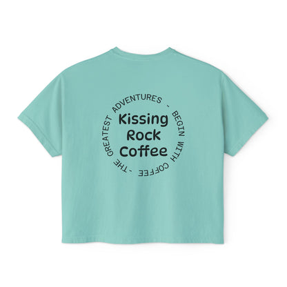 Kissing Rock Adventure - Boxy Tee by Comfort Colors