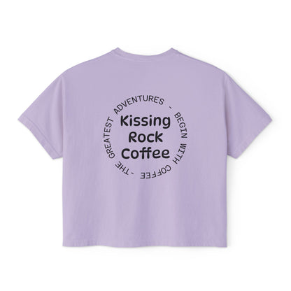 Kissing Rock Adventure - Boxy Tee by Comfort Colors