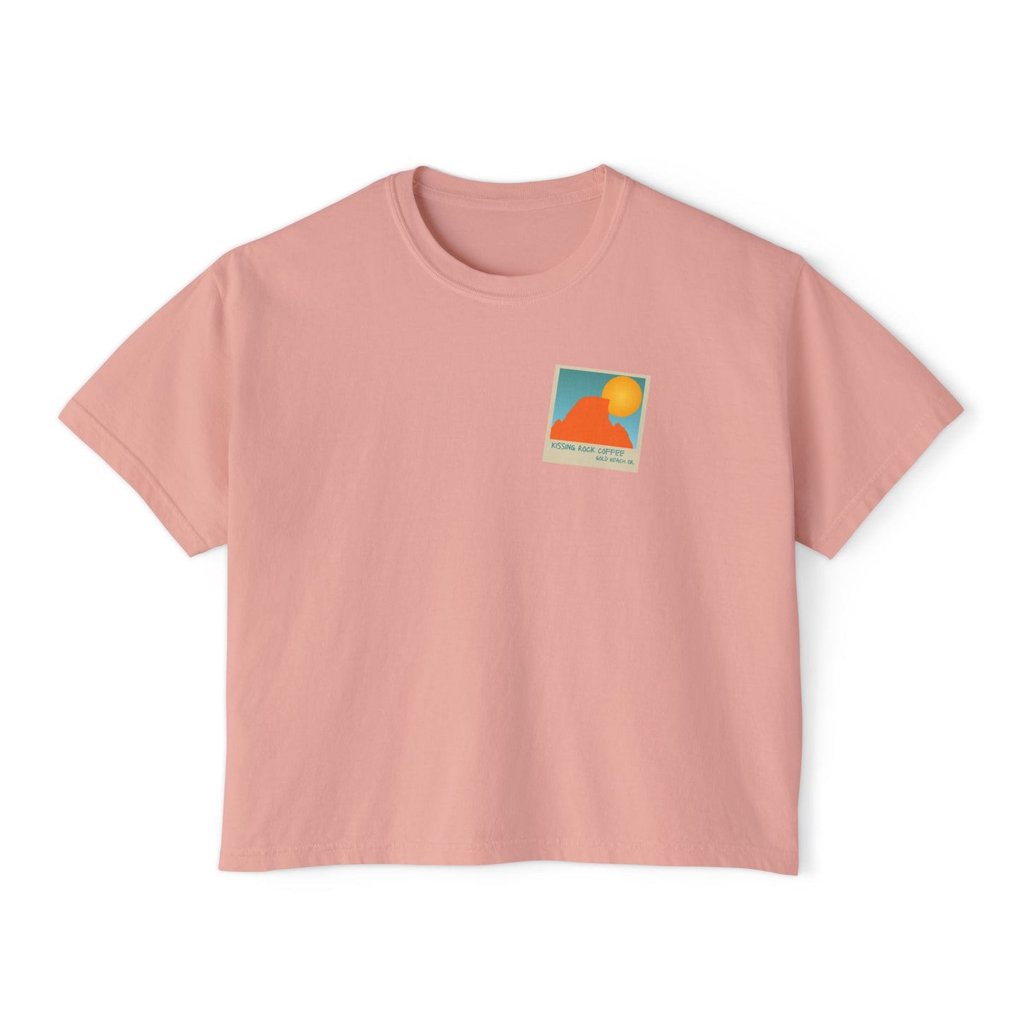 Kissing Rock Adventure - Boxy Tee by Comfort Colors