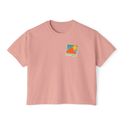Kissing Rock Adventure - Boxy Tee by Comfort Colors