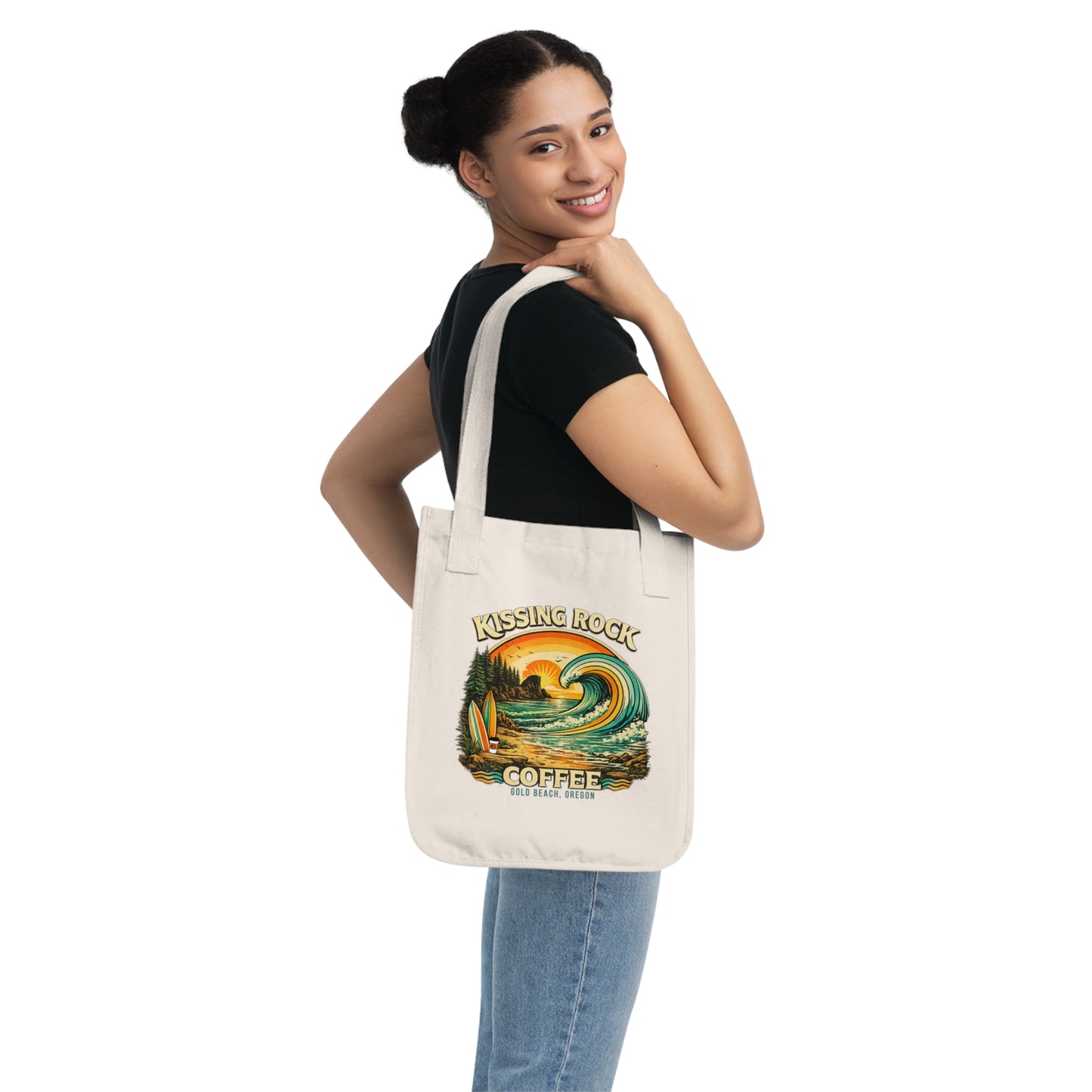 Oregon Beaches Canvas Tote
