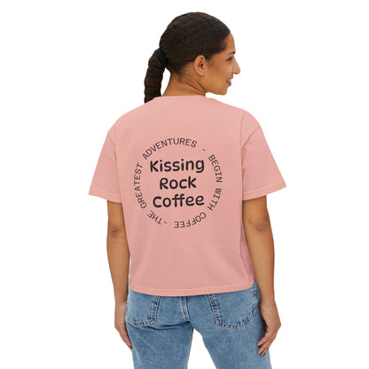 Kissing Rock Adventure - Boxy Tee by Comfort Colors