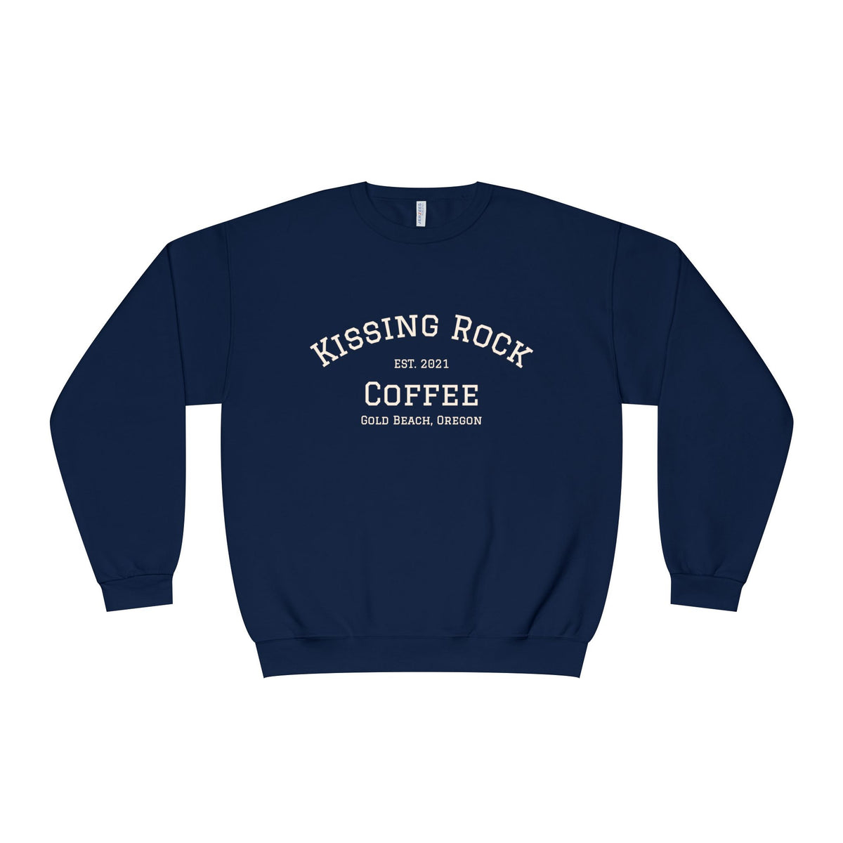 Kissing Rock Coffee EST 2021 Crewneck Sweatshirt