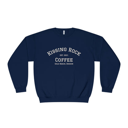 Kissing Rock Coffee EST 2021 Crewneck Sweatshirt
