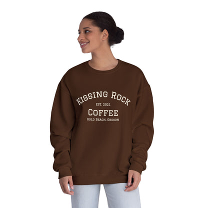 Kissing Rock Coffee EST 2021 Crewneck Sweatshirt