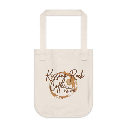Coffee Stain Tote Bag — Gold Beach, Oregon Coffee Cup Canvas Tote