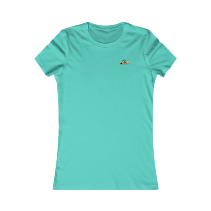 Kissing Rock Coffee Women's Tee – Retro Sunset Logo Tee