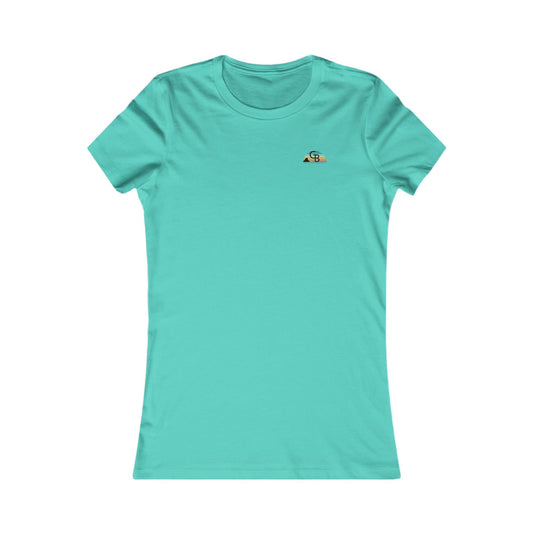 Kissing Rock Coffee Women's Tee – Retro Sunset Logo Tee